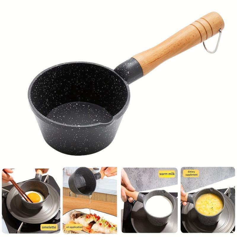 Mini Saucepan 9 Medical Stone Melting Pot Butter Warmer for Heating Kitchen