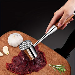 304 Stainless Steel Meat Tenderizer Dual-Sided Kitchen Mallet