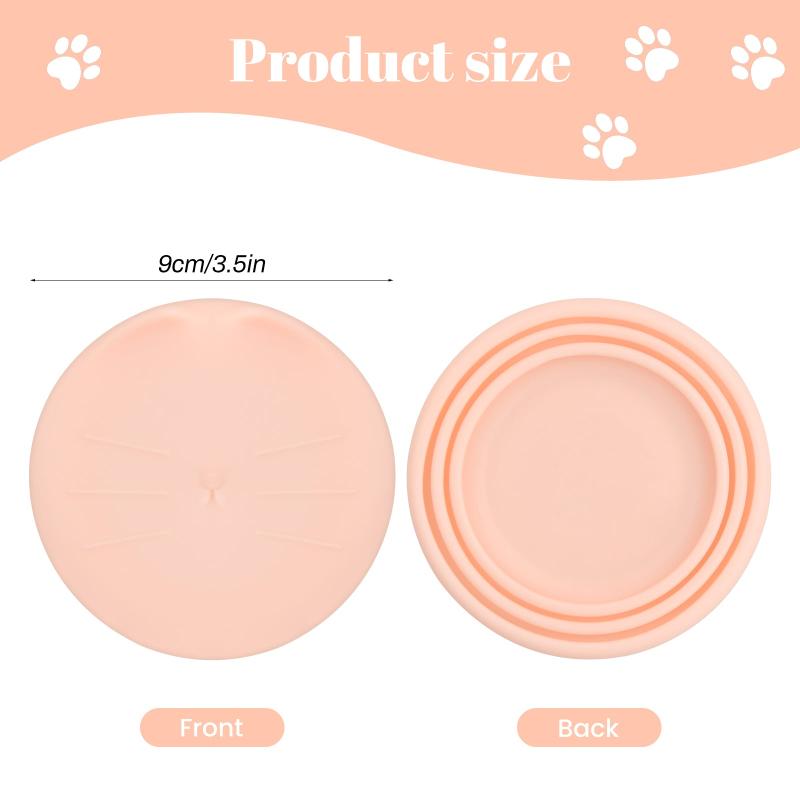 Pet Can Lid Silicone Lid For Pet Food Storage 3 In 1 Silicone Canning Lid