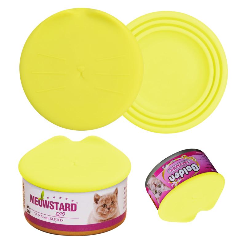 Pet Can Lid Silicone Lid For Pet Food Storage 3 In 1 Silicone Canning Lid