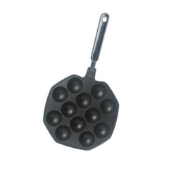 12 Holes Takoyaki Pan Non Stick Cooking Plate for Cake Po