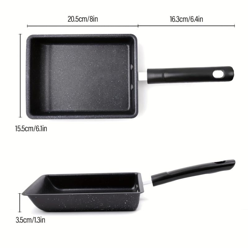 Japanese Omelette Pan 20 32cmx15 Cast Iron Tamagoyaki Egg Pan