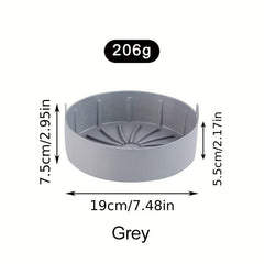 Air Fryer Silicone Pot Square Baking Tray Replacement Grill Pan Accessories