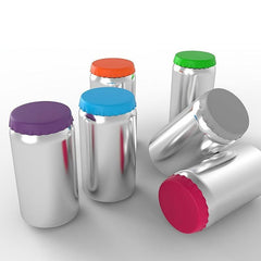 6pcs Reusable Silicone Can Lids Leak proof Sealing Caps For Beverage Cans