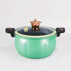 Pumpkin Micro Pressure Cooker 27 Creative Cast Iron Medical Stone Stockpot