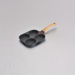 4-Hole Egg Frying Pan Burger Machine Breakfast Mold Cookware