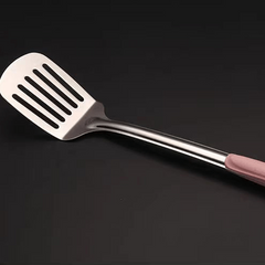 Stainless Steel Kitchen Utensil Set with Stir Frying Shovel and Soup Spoon
