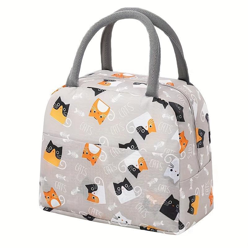 Flamingo Lunch Box Bag Waterproof Thermal Bento Bag