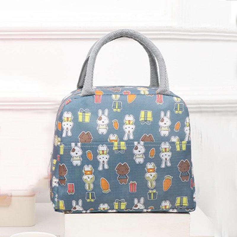Flamingo Lunch Box Bag Waterproof Thermal Bento Bag