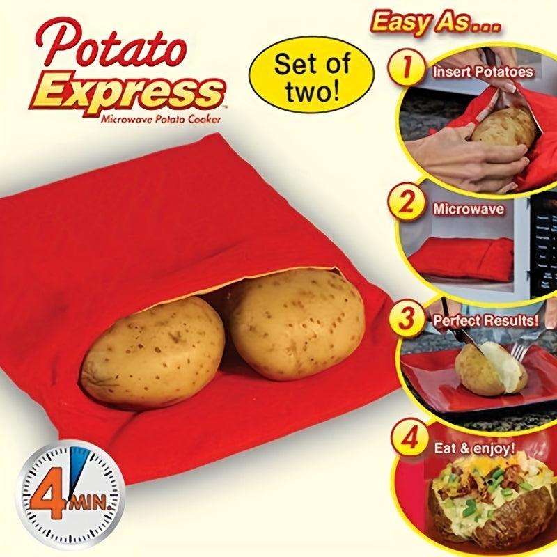 Microwave Potato Bag Potato Cooker Kitchen Gadgets