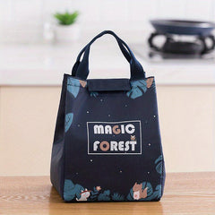 Thermal Insulation Portable Lunch Box Bag for Students and Office Workers