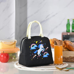 Bento Bag Oxford Cloth Thermal Insulation Aluminum Foil Lunch Box Handbag