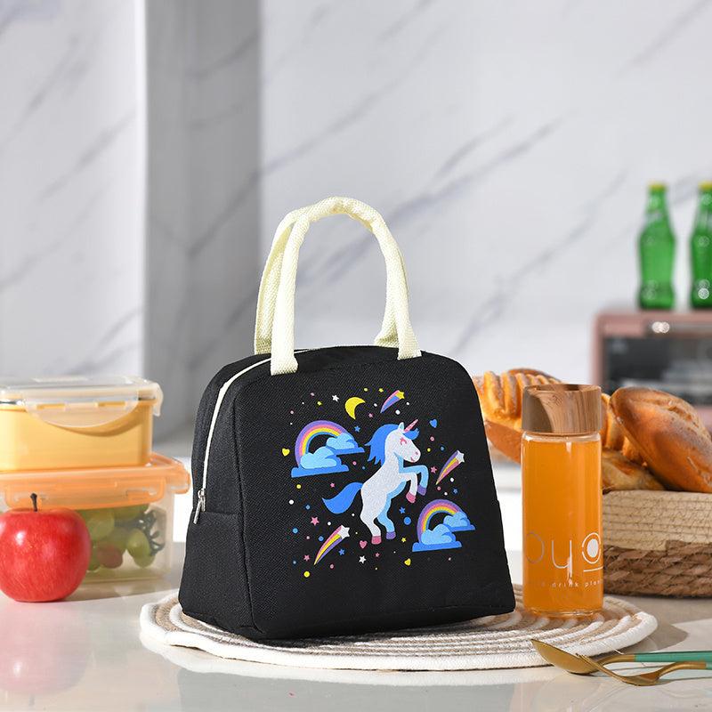 Bento Bag Oxford Cloth Thermal Insulation Aluminum Foil Lunch Box Handbag