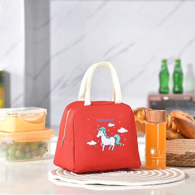 Bento Bag Oxford Cloth Thermal Insulation Aluminum Foil Lunch Box Handbag