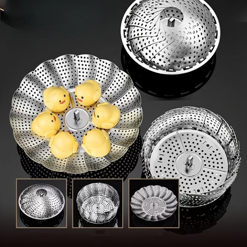 Stainless Steel Tweezers Telescopic Steamer Household Steamer