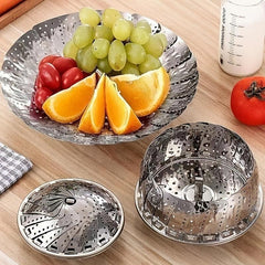 Stainless Steel Tweezers Telescopic Steamer Household Steamer