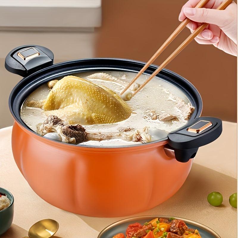 Large Capacity Pressure Pot Non Stick Steaming Pot for Cooking and Steaming