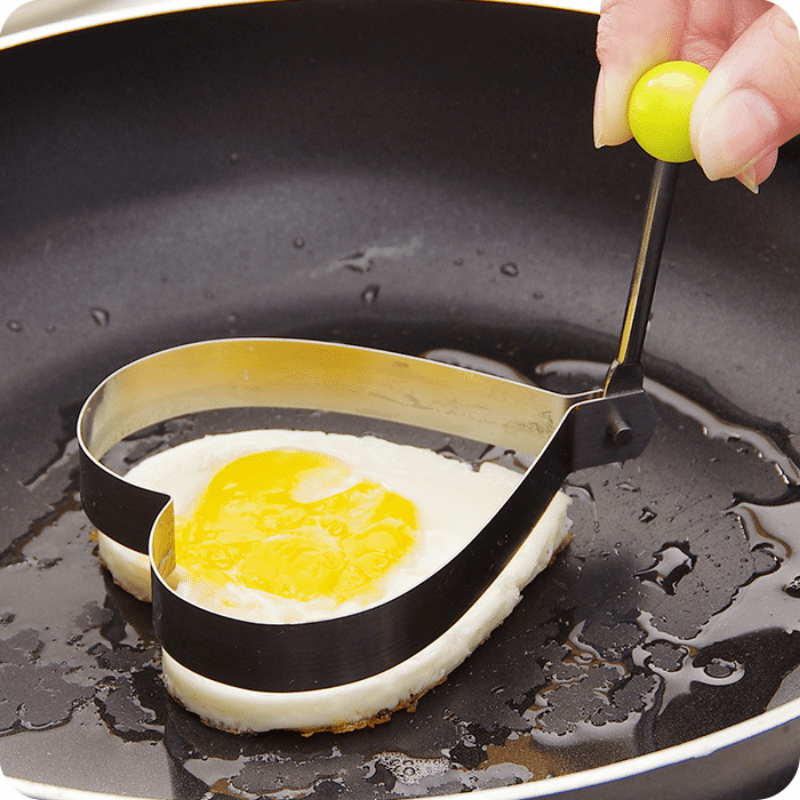 5pcs SS Fried Egg Pancake Shaper Omelette Mold Frying Egg Cooking Tools