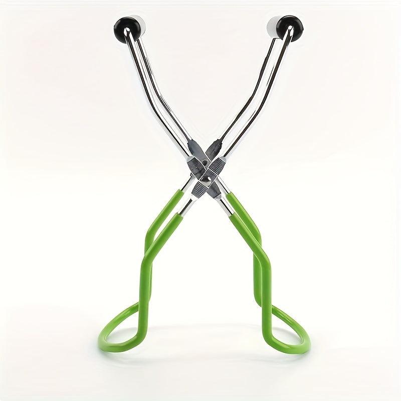 Stainless Steel Canning Tongs Non-Slip Wide Mouth Clips
