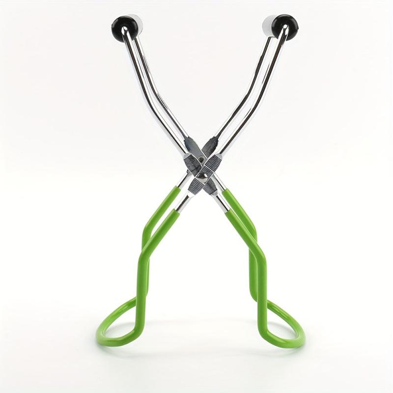 Stainless Steel Canning Tongs Non-Slip Wide Mouth Clips