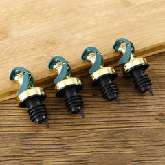 3pcs Plastic Spout Wine Stopper Auto Opening Closing Gravity Can Spout
