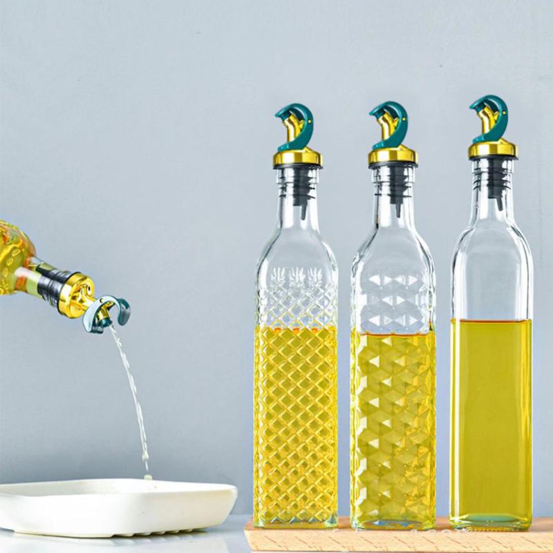 3pcs Plastic Spout Wine Stopper Auto Opening Closing Gravity Can Spout