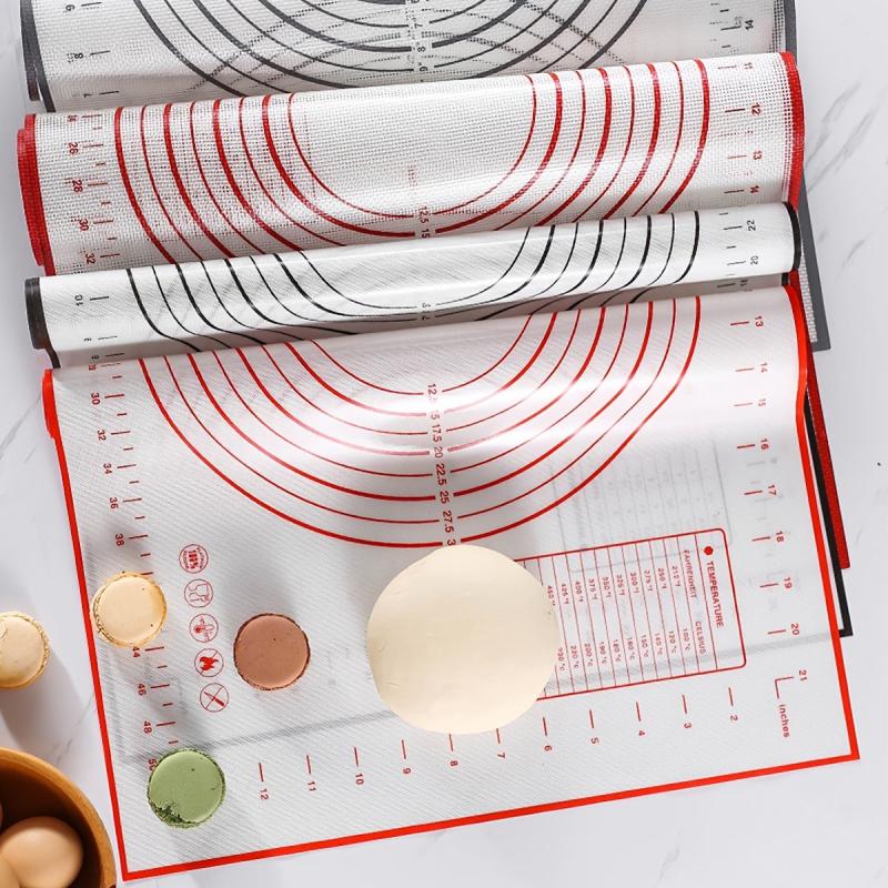 Silicone Kneading Board Pastry Mat Non Stick Baking Mat Fondant Mat