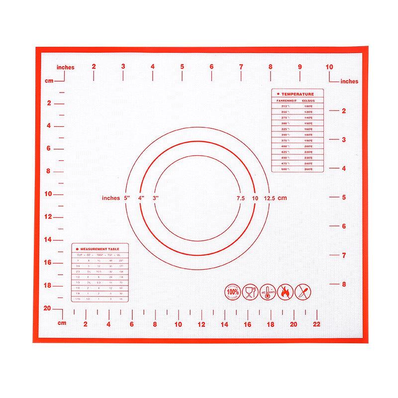 Silicone Kneading Board Pastry Mat Non Stick Baking Mat Fondant Mat