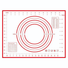Non Stick Silicone Pastry Mat with Measurements - Ideal for Baking