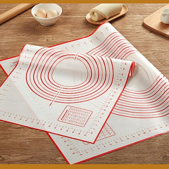 Non Stick Silicone Pastry Mat with Measurements - Ideal for Baking