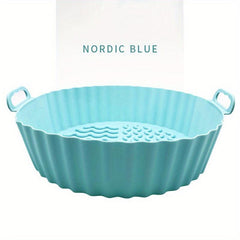 High Temp Silicone Baking Pan for Air Fryer Oven Non Stick Easy Clean