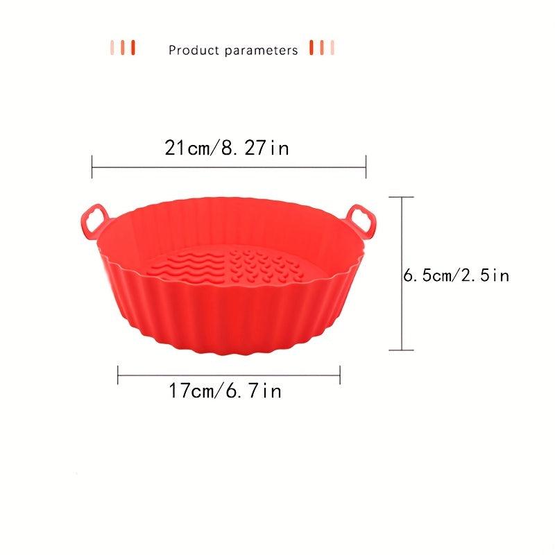 High Temp Silicone Baking Pan for Air Fryer Oven Non Stick Easy Clean