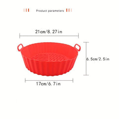 High Temp Silicone Baking Pan for Air Fryer Oven Non Stick Easy Clean
