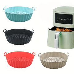 High Temp Silicone Baking Pan for Air Fryer Oven Non Stick Easy Clean