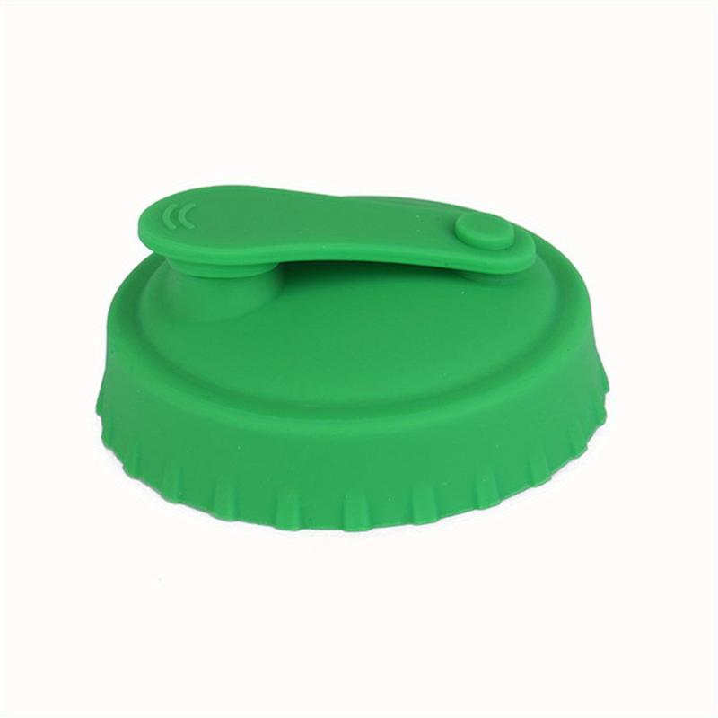 Silicone Can Lid Leak Proof Cap Reusable Cover For Carbonated Drinks