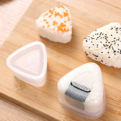 2pcs Onigiri Rice Ball Molds Japanese Sushi Makers For Bento Box