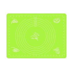 Silicone Baking Mat with Scale - Pastry Pizza Cake Dough Mat