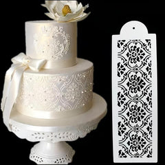 4 Flower Baking Cake and Biscuit Spray Mold for Decorating