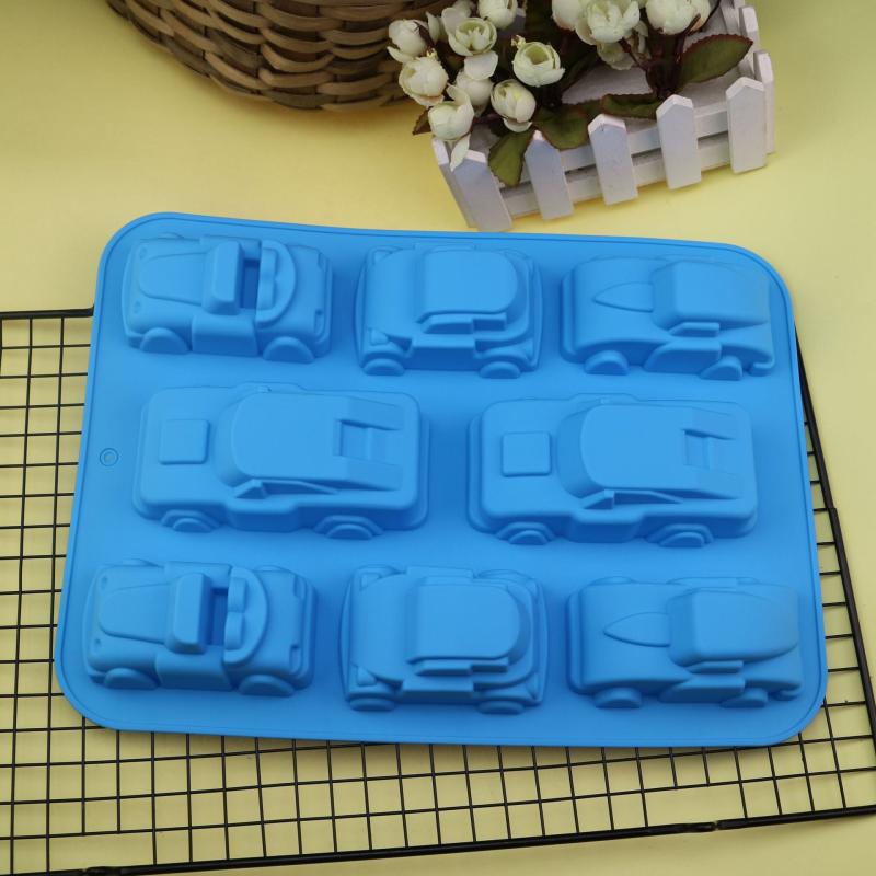 1pc Car Mold Silicone Cake Baking Tools Bakeware Cake Tool