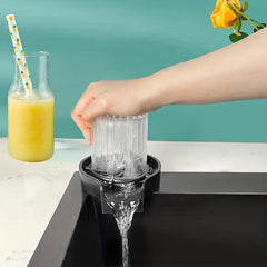 Automatic High Pressure Cup Washer for Home Kitchen Use