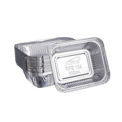 Disposable Aluminum Foil Pans with Lids for Cooking Baking Storing