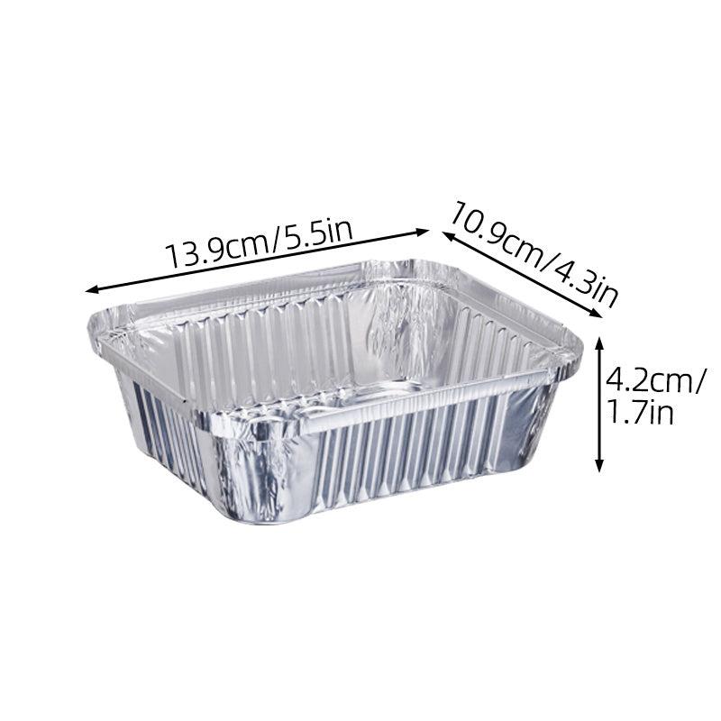Disposable Aluminum Foil Pans with Lids for Cooking Baking Storing