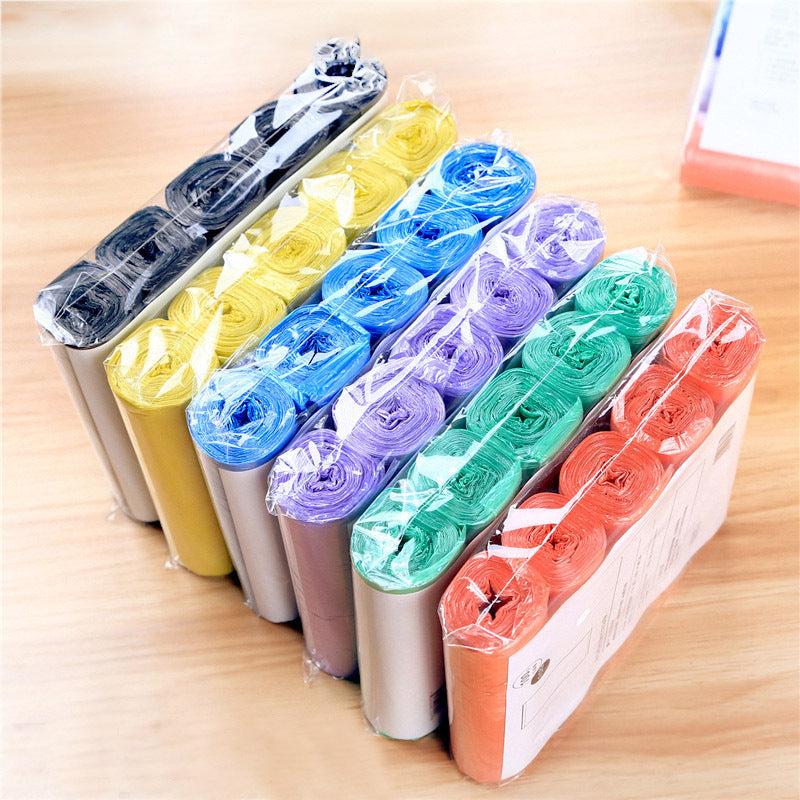 75pcs Disposable 4 Gal Trash Bags Thin Convenient for Small Garbage Clean
