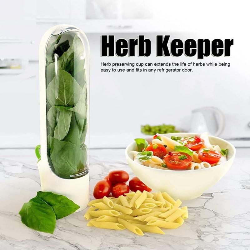 Herb Saver Pod Vegetable Preservation Bottle Fresh Herb Keeper