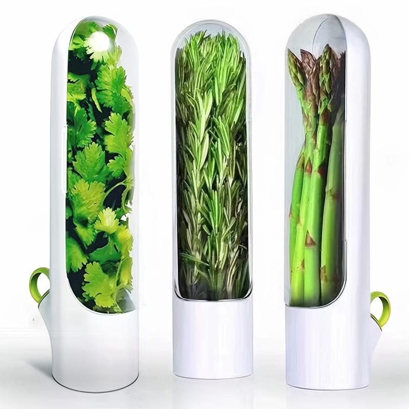 Herb Saver Pod Vegetable Preservation Bottle Fresh Herb Keeper