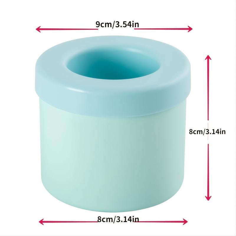Silicone Ice Bucket Cup Mold - Quick Freezing Ice Cube Tray