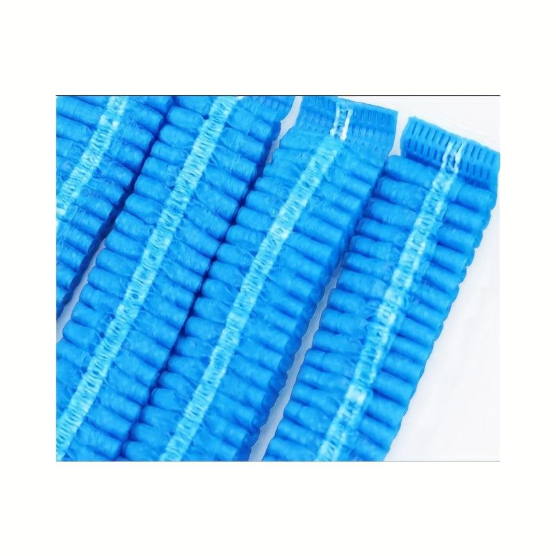 40pcs Disposable Head Cover Non woven Strip Hat Dustproof Cap