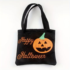 6pcs Halloween Treat Bags Candy Handbag Goodie Bag Reusable Trick Or Gift