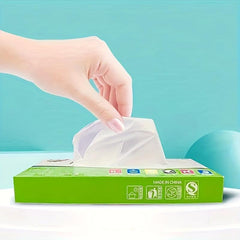 100pcs Food Transparent Disposable Gloves for Kitchen Supplies