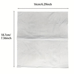 508 Sheets Restaurant Toilet Paper Pack Napkins Party Wedding Car Interior Paper